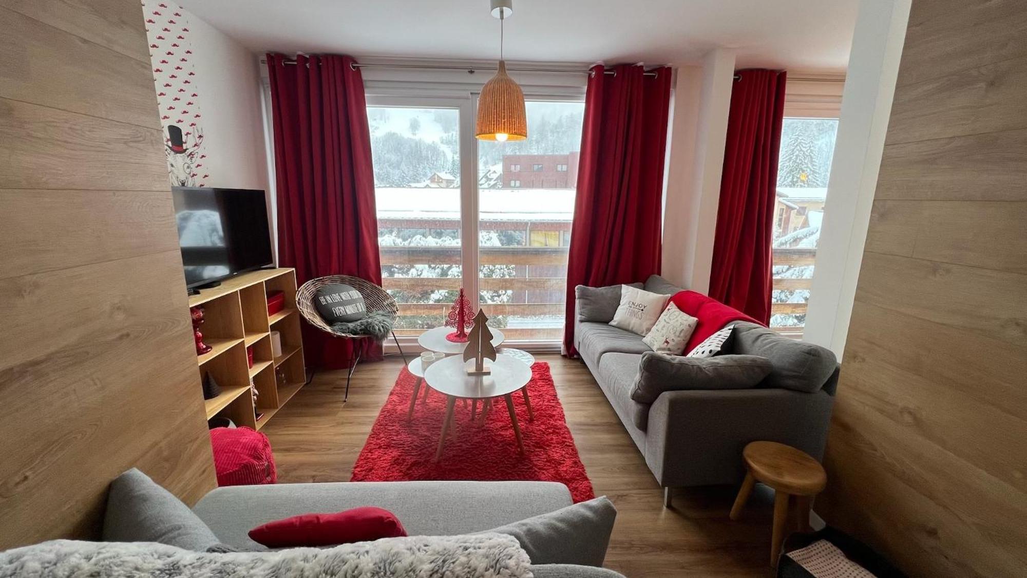 Rouge Canneberge -8 Personnes- 84M2 Vue Degagee Setaz Valloire Exteriör bild