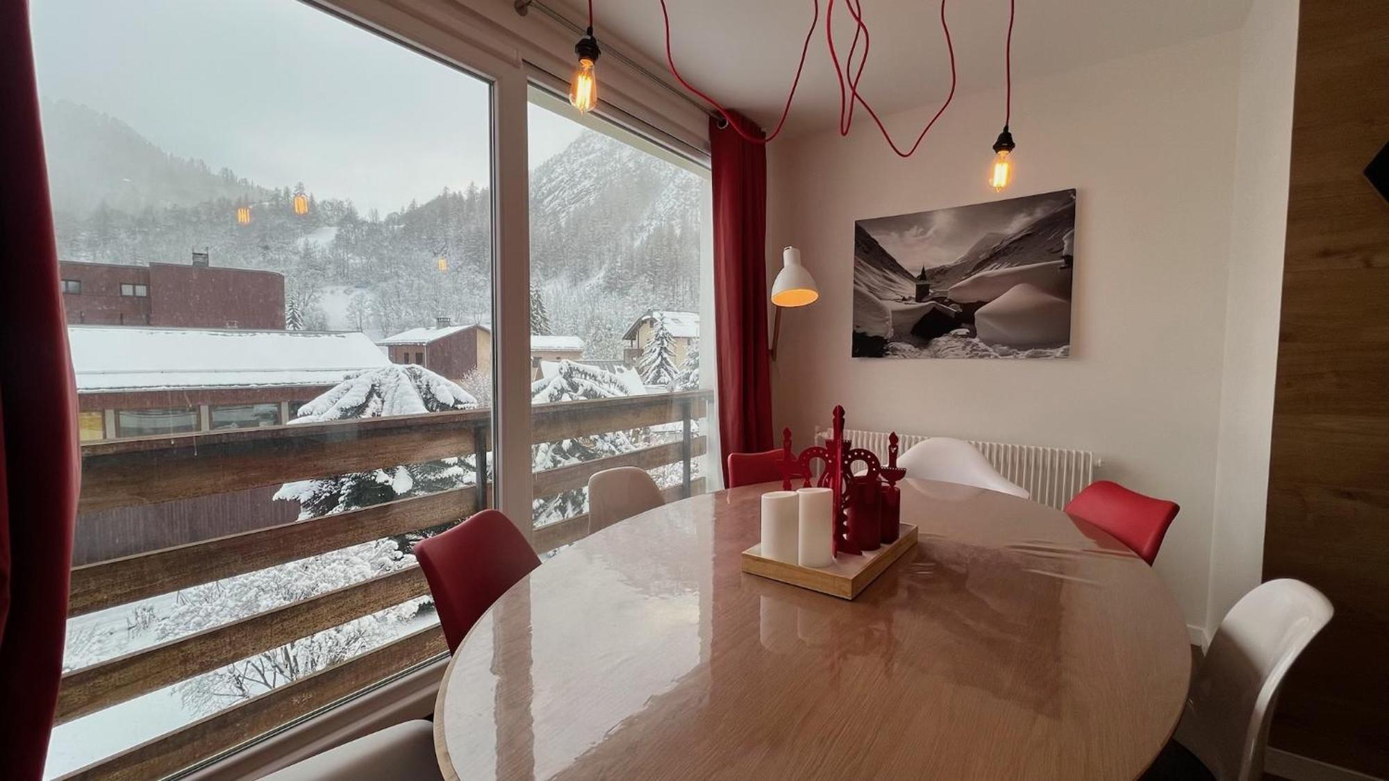 Rouge Canneberge -8 Personnes- 84M2 Vue Degagee Setaz Valloire Exteriör bild